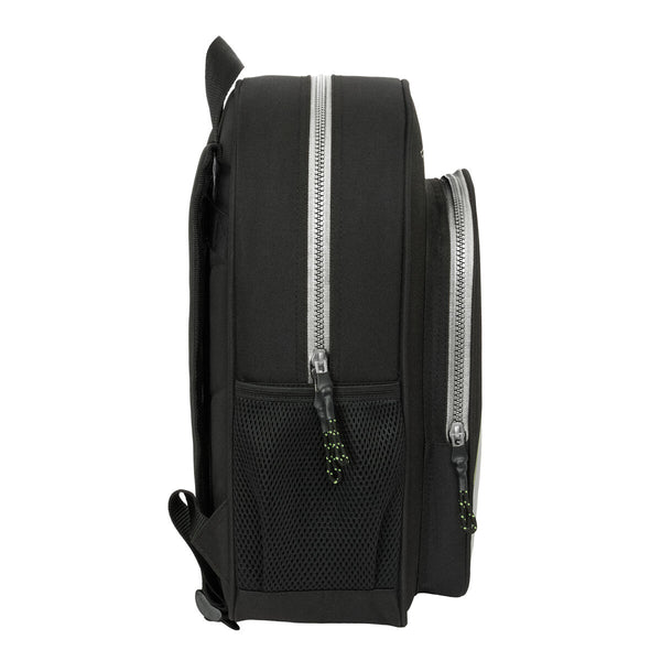 Schulrucksack Batman Game over Schwarz 32 x 38 x 12 cm