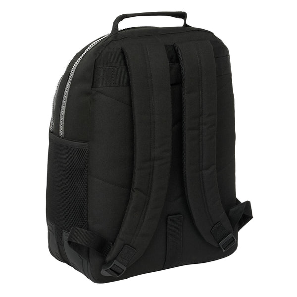Schulrucksack Batman Game over Schwarz 32 x 42 x 15 cm