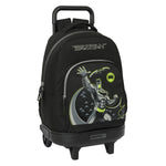 Schulrucksack mit Rädern Batman Game over Schwarz 33 x 45 x 22 cm
