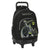 Schulrucksack mit Rädern Batman Game over Schwarz 33 x 45 x 22 cm