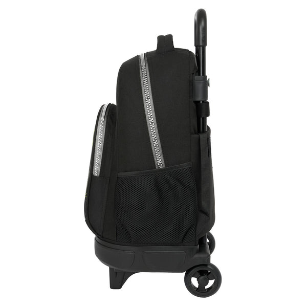 Schulrucksack mit Rädern Batman Game over Schwarz 33 x 45 x 22 cm