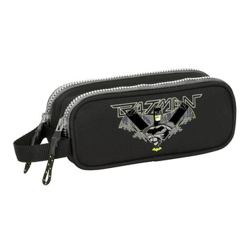 Zweifaches Mehrzweck-Etui Batman Game over Schwarz 21 x 8 x 6 cm