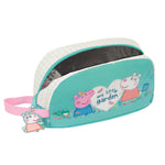 Thermo-Vesperbox Peppa Pig Pretty flowers Gelb Minze 21,5 x 12 x 6,5 cm