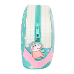 Thermo-Vesperbox Peppa Pig Pretty flowers Gelb Minze 21,5 x 12 x 6,5 cm