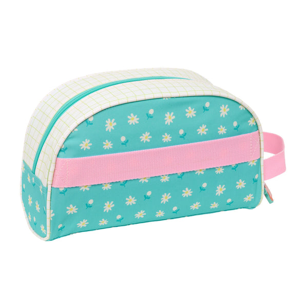 Reise-Toilettentasche Peppa Pig Pretty flowers Gelb Minze 26 x 16 x 9 cm