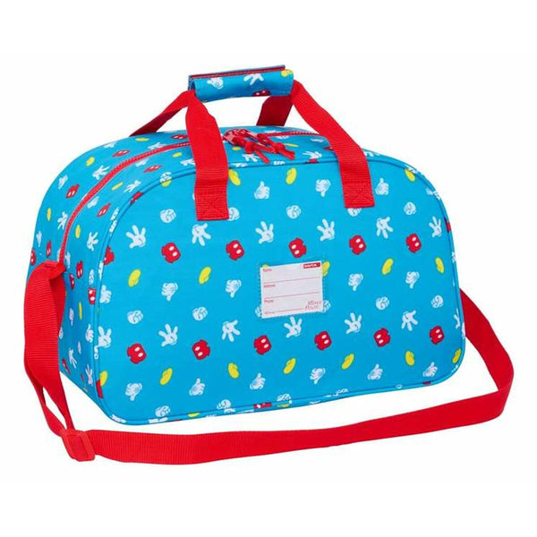Sporttasche Mickey Mouse Fantastic Blau Rot 40 x 24 x 23 cm Für Kinder