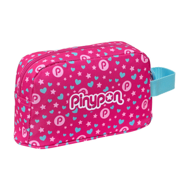 Thermischer Frühstücksträger Pinypon Blau Rosa 21,5 x 12 x 6,5 cm