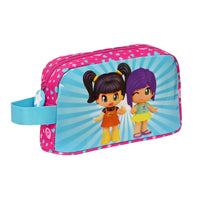 Thermischer Frühstücksträger Pinypon Blau Rosa 21,5 x 12 x 6,5 cm