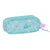 Zweifaches Mehrzweck-Etui Frozen Hello spring Hellblau 21 x 8 x 6 cm