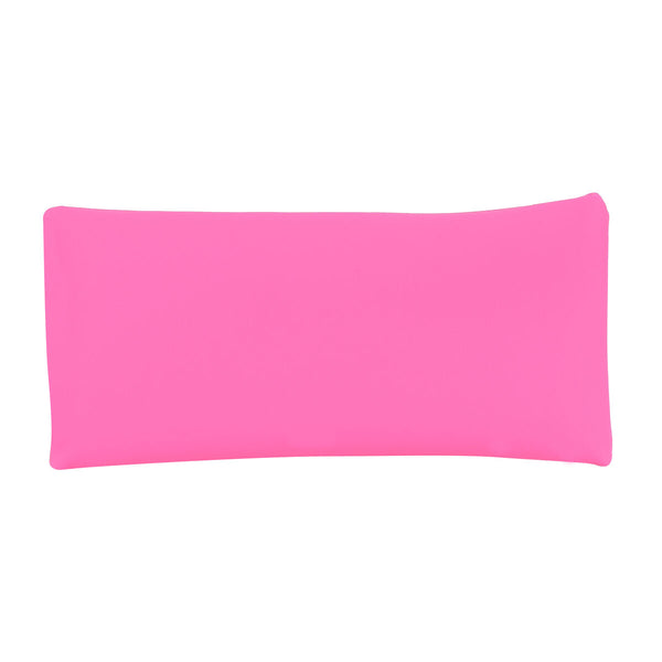 Schulmäppchen Safta   Gesicht 22 x 11 x 1 cm Pink