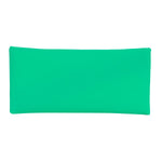 Schulmäppchen Safta   Gesicht 22 x 11 x 1 cm grün