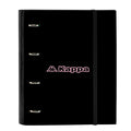 Ringbuch Kappa Silver pink Schwarz Rosa 27 x 32 x 3.5 cm
