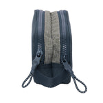 Zweifaches Mehrzweck-Etui Kappa Dark navy Grau Marineblau 21 x 8 x 6 cm