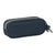 Zweifaches Mehrzweck-Etui Kappa Dark navy Grau Marineblau 21 x 8 x 6 cm