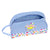 Reise-Toilettentasche Smiley Joyful Bunt Hellblau Wiederverwertbar 28 x 18 x 10 cm