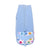 Reise-Toilettentasche Smiley Joyful Bunt Hellblau Wiederverwertbar 28 x 18 x 10 cm