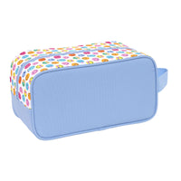 Schuhtasche für die Reise Smiley Joyful Bunt Hellblau 29 x 15 x 14 cm