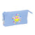 Allzwecktasche Smiley Joyful Bunt Hellblau 22 x 12 x 3 cm