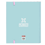 Ringbuch Munich Heaven Himmelsblau 27 x 32 x 3.5 cm