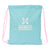 Rucksacktasche mit Bändern Munich Heaven Himmelsblau 35 x 40 x 1 cm