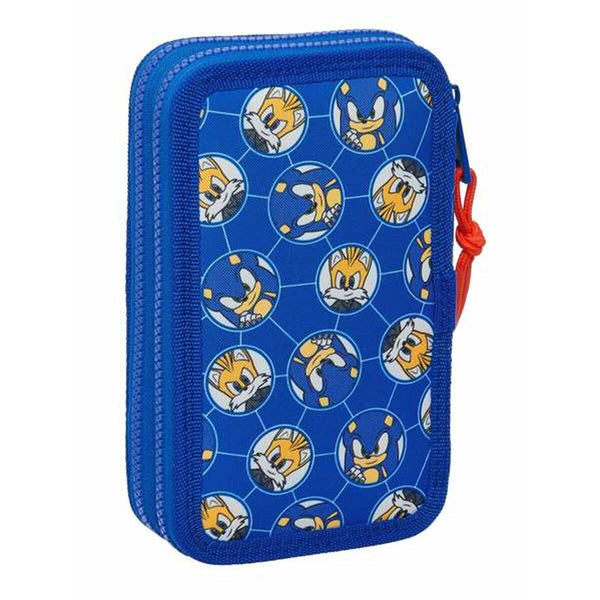 Doppel-Federtasche Sonic Prime 12,5 x 19,5 x 4 cm