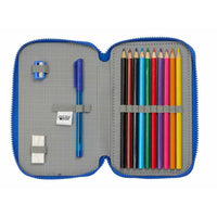 Doppel-Federtasche Sonic Prime 12,5 x 19,5 x 4 cm