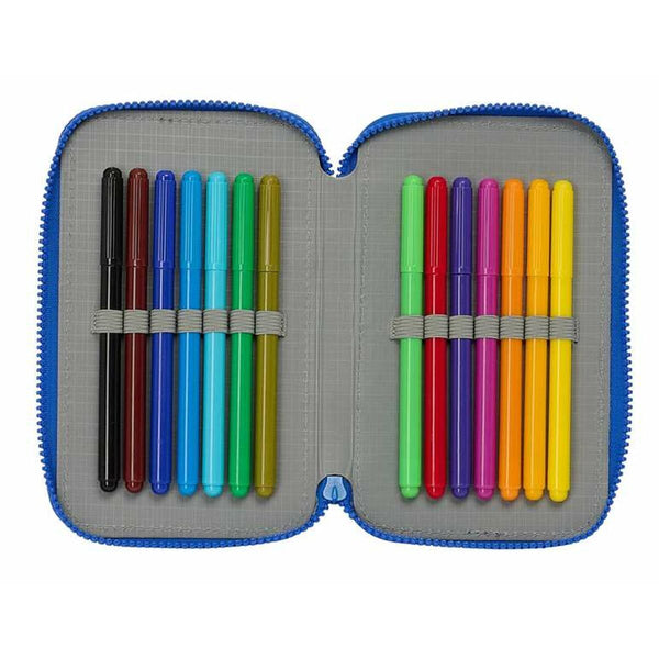 Doppel-Federtasche Sonic Prime 12,5 x 19,5 x 4 cm