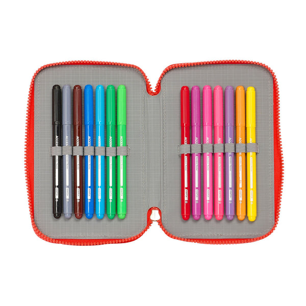 Schulmäppchen Safta 12,5 x 19,5 x 5,5 cm