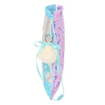 Rucksacktasche mit Bändern Frozen Cool days Violett Himmelsblau 26 x 34 x 1 cm