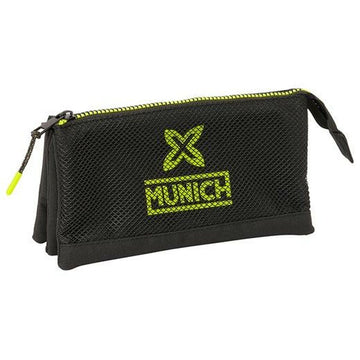 Dreifaches Mehrzweck-Etui Safta Bunt 22 x 3 x 12 cm