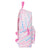 Schulrucksack Barbie Logomania Hellrosa 33 x 42 x 15 cm