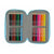 Dreifaches Federmäppchen Bluey 12,5 x 19,5 x 5,5 cm