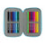 Dreifaches Federmäppchen Bluey 12,5 x 19,5 x 5,5 cm