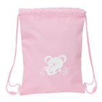 Rucksacktasche mit Bändern Safta Koala Rosa 26 x 34 x 1 cm