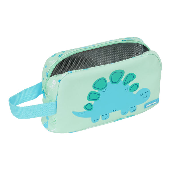 Thermo-Vesperbox Safta Dino grün 21,5 x 12 x 6,5 cm
