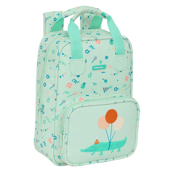 Kinderrucksack Safta Fiesta grün 20 x 28 x 8 cm