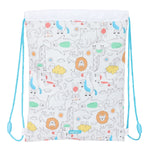 Rucksacktasche mit Bändern Safta Zoo Beige 26 x 34 x 1 cm