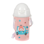 Wasserflasche Safta Jirafa Koralle PVC 500 ml