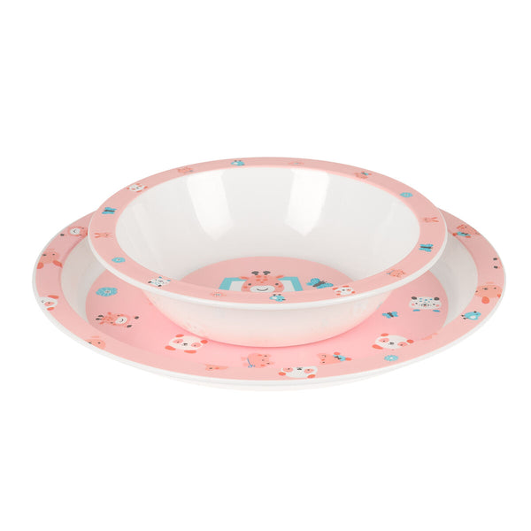 Kinder Geschirrset Safta Jirafa Polyester 26 x 26 x 9 cm