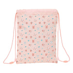 Rucksacktasche mit Bändern Safta Jirafa Koralle 26 x 34 x 1 cm