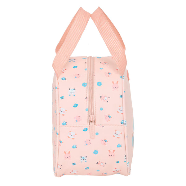 Thermo-Vesperbox Safta Jirafa Koralle 19 x 22 x 14 cm