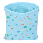 Rucksacktasche mit Bändern Safta Coches Blau 26 x 34 x 1 cm