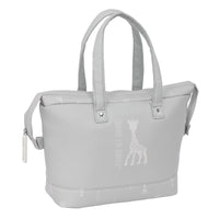 Reise-Toilettentasche Sophie la Girafe Hellgrau 27 x 24,5 x 12,5 cm