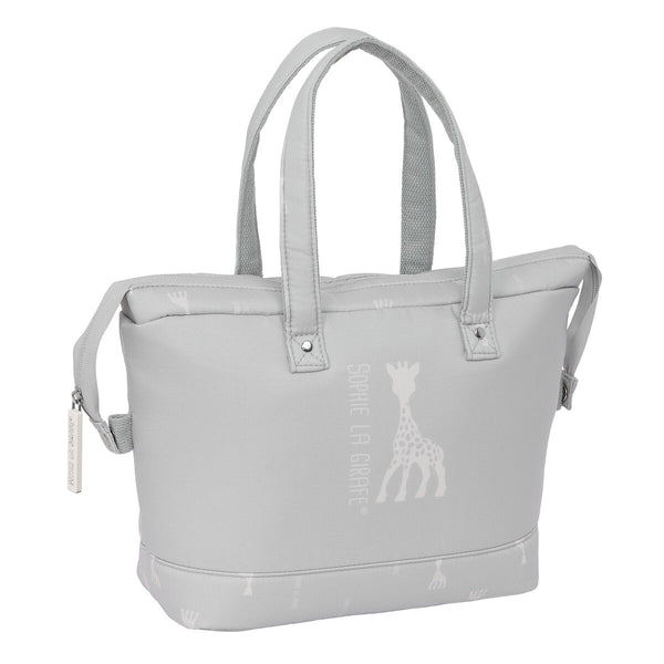 Reise-Toilettentasche Sophie la Girafe Hellgrau 27 x 24,5 x 12,5 cm