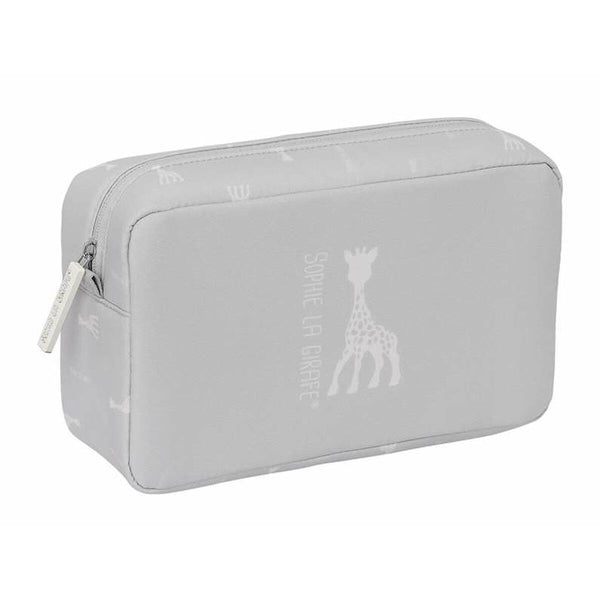 Reise-Toilettentasche Sophie la Girafe Hellgrau 28 x 16 x 9 cm