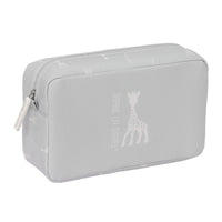 Reise-Toilettentasche Sophie la Girafe Hellgrau 28 x 16 x 9 cm
