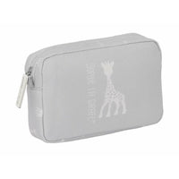 Reise-Toilettentasche Sophie la Girafe Hellgrau 20 x 13 x 5,5 cm