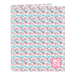Ringbuch Moos Flores Bunt A4 26.5 x 33 x 4 cm