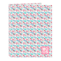 Ringbuch Moos Flores Bunt A4 26.5 x 33 x 4 cm