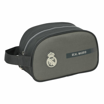 Reise-Toilettentasche Real Madrid C.F. Grau Sportlich 26 x 15 x 12 cm